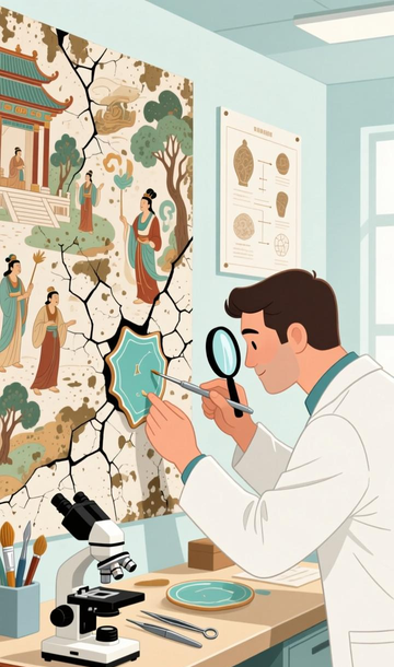 �ڻ��������޸�_�մɱڻ�ȱ��_���ͱڻ������Ը��㣺ʹ�ÿ���ճ����͸���������մɱ�Ƭ�������ڻ���