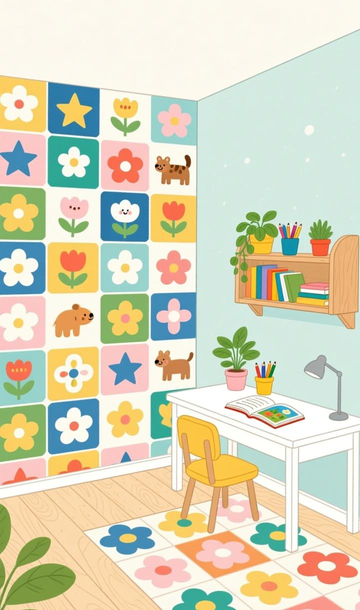 ��ͨ������Ʒͼ_��ͨ����_��ͯ��Ȥζ�ɳ��ռ䣺XX�ͺſ�ͨͼ���ɲ�ϴ���滨ש�������������뻥���ԡ�