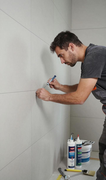 美缝自己做还是请人做?工具、体力、技巧与完美效果之间的权衡。_地步美缝什么时候做_瓷砖美缝技巧视频教程