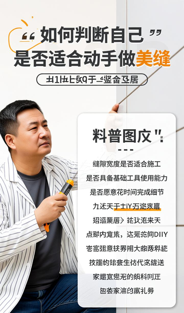 地步美缝什么时候做_美缝自己做还是请人做?工具、体力、技巧与完美效果之间的权衡。_瓷砖美缝技巧视频教程