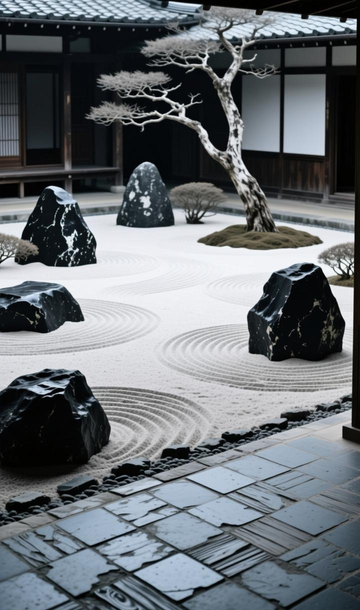 日式禅意空间的营造:榻榻米色系仿古砖与枯山水纹理的宁静对话。_日式禅意空间的营造:榻榻米色系仿古砖与枯山水纹理的宁静对话。_日式禅意空间的营造:榻榻米色系仿古砖与枯山水纹理的宁静对话。