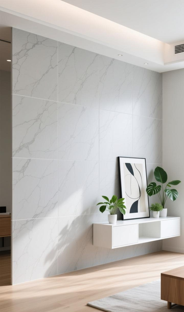 背景墙定制新趋势:用连纹大板瓷砖打造气势磅礴的山水或艺术画面。_瓷砖背景墙新款_2021瓷砖背景墙