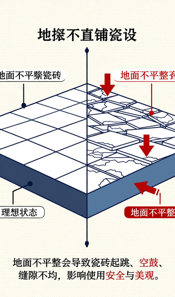 瓷砖铺贴技术要求_自流平找平的重要性:为瓷砖铺贴提供一个“绝对水平”的基础。_瓷砖铺贴技术规范