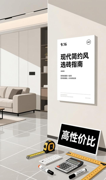 装修新手必读:从预算、风格到用量计算,瓷砖选购全流程分步指南。_瓷砖用量算法_瓷砖用量估算