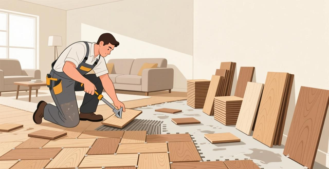 木纹砖怎么铺不呆板?板面数挑选+错缝铺贴法,避开重复纹理