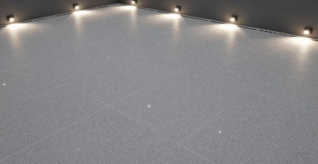 工装地面防滑星光砖 600x1200超细干粒刷抛 防滑R9/R10 灯光不刺眼