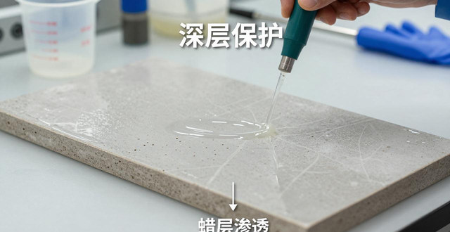 瓷砖抛蜡密封技术解析 蜡层如何渗透进砖面实现深层保护