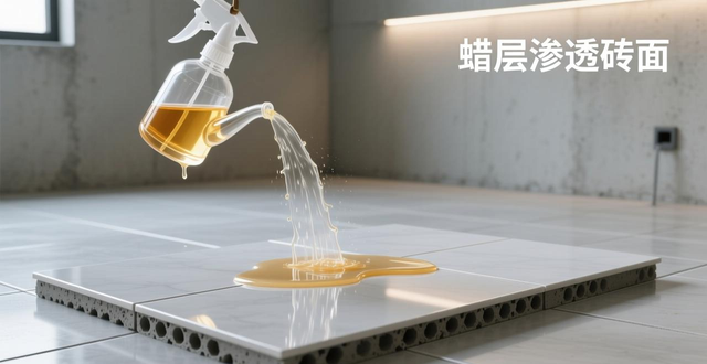 瓷砖抛蜡密封技术解析 蜡层如何渗透进砖面实现深层保护