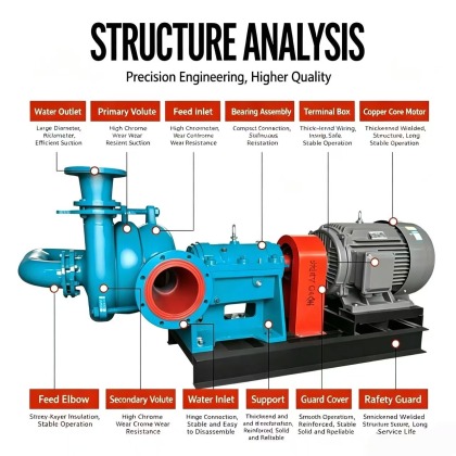 ZTS high pressure filter press feed pump