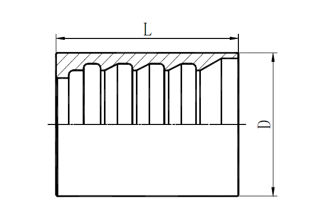 JUPE SWAGED HOSE FITTING 00401 FERRULE FOR 4SH R12 32 HOSE.png
