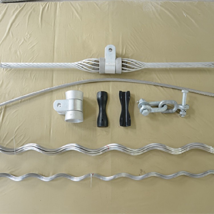 ADSS光缆悬垂金具组成_ADSS光缆安装_ADSS光缆悬垂金具安装步骤