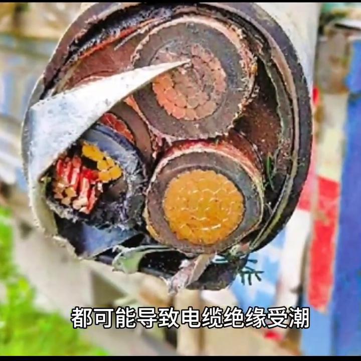 地埋电力电缆接头故障分析_地埋电力电缆断点断路短路原因_地埋光缆