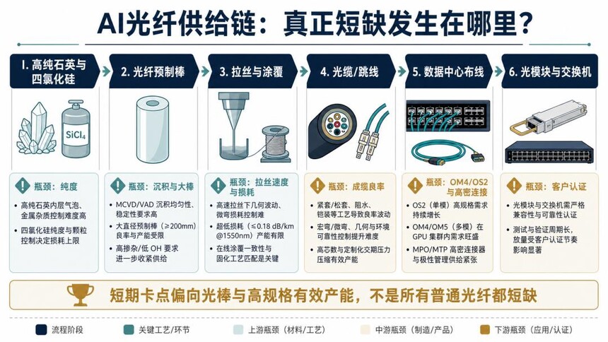 光棒产能瓶颈_AI光纤需求增长_室内光缆行业资讯