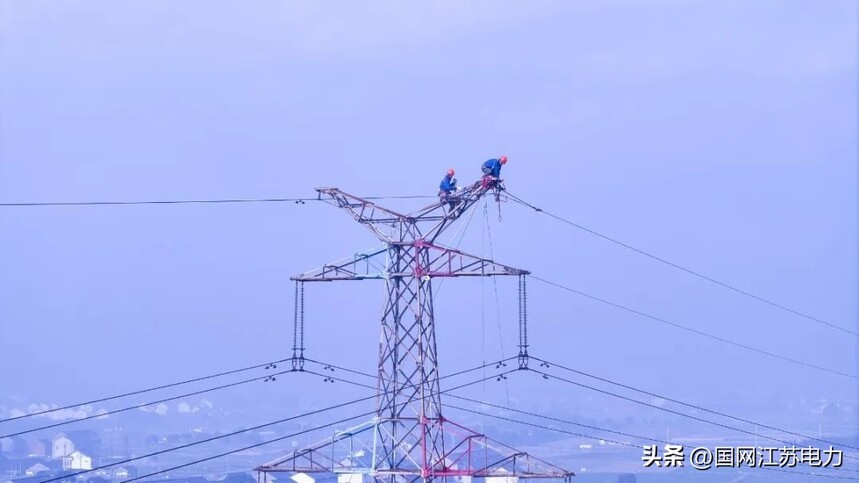 opgw光缆故障_电力高空作业人员春检_220千伏OPGW光缆更换施工
