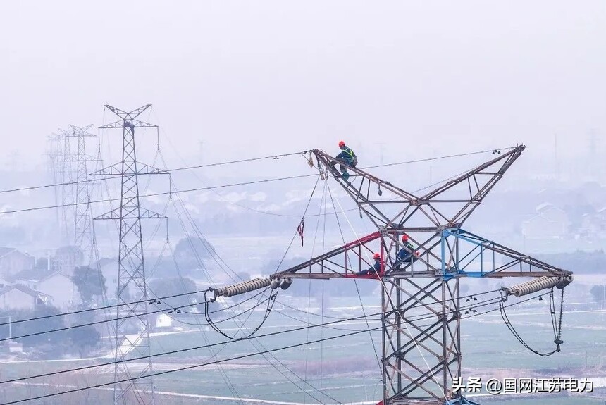 opgw光缆故障_电力高空作业人员春检_220千伏OPGW光缆更换施工
