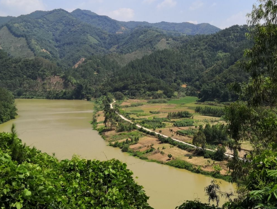 旅游景点 广东省 南江第一湾