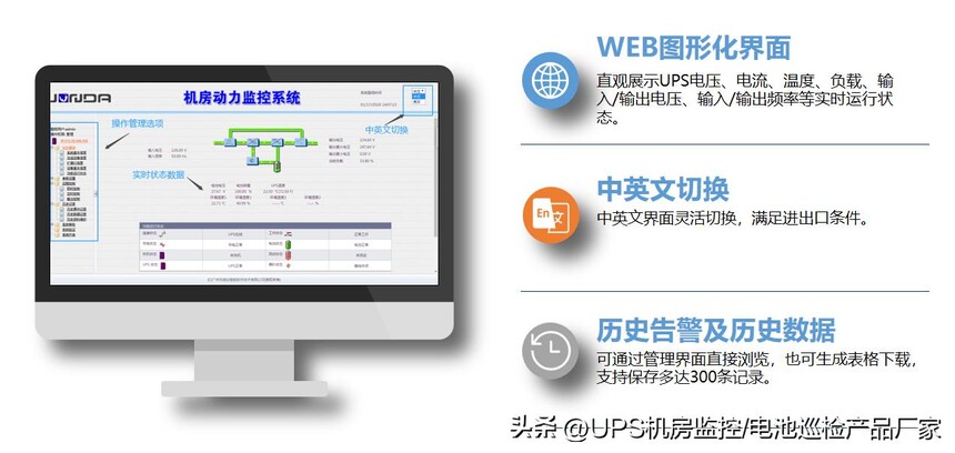 华为ups2000微信云监控卡_华为UPS2000-G_竣达智能ups监控模块