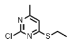 2-氯-4-（乙硫基）-6-甲基嘧啶|89856-79-1