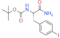 868694-44-4|(S)-(1-氨基-3-(4-碘苯基)-1-氧代丙-2-基)氨基甲酸叔丁酯 868694-44-4|(S)-(1-氨基-3-(4-碘苯基)-1-氧代丙-2-基)氨基甲酸叔丁酯