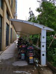 啟順員工停車(chē)戶(hù)外遮陽(yáng)擋雨汽車(chē)棚小車(chē)棚安裝